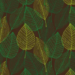 Transfer Sheets; Green Leaves